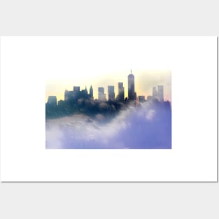 City above the Clouds Posters and Art